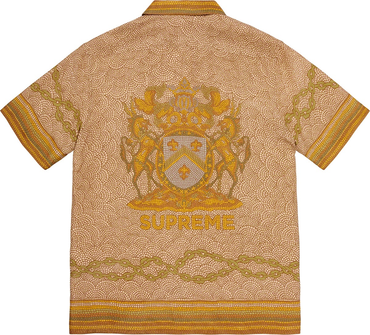 Mosaic Silk S/S Shirt view 3